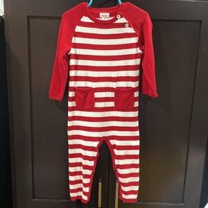 Cat And Jack Striped  Baby Romper Jumper Outfit Baby 18m